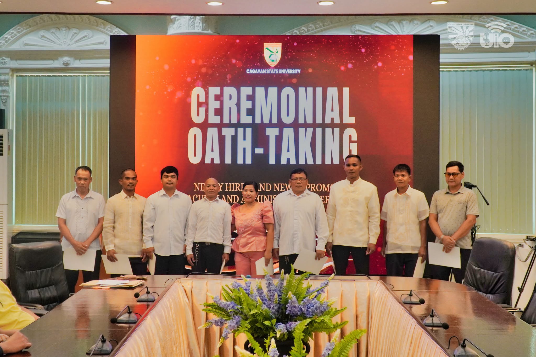 OIC PRESIDENT IBAÑEZ ADMINISTERS OATH TO 89 NEWLY HIRED AND PROMOTED CSU EMPLOYEES photo 13